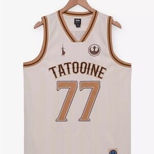 Star Wars Luke Skywalker Basketball Jersey Size S